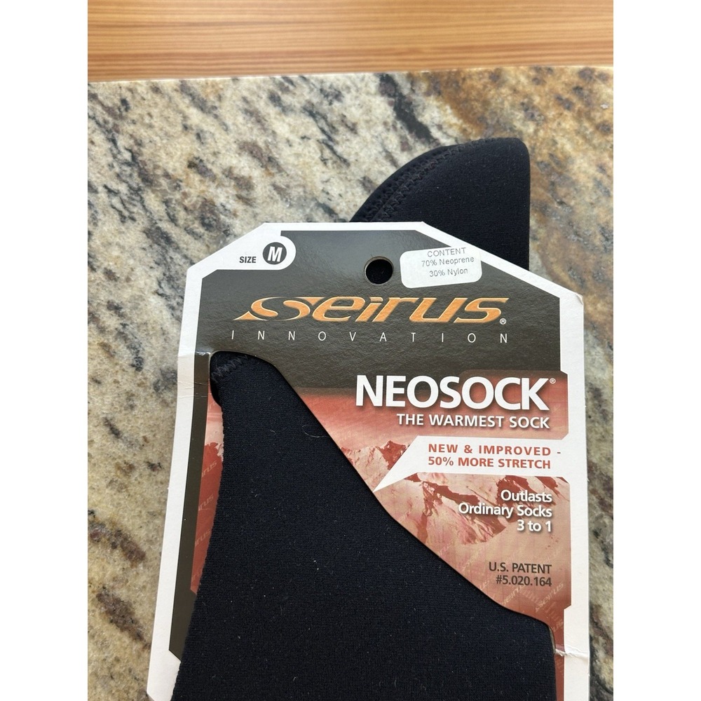 Neosock Warmest Socks Ever! SzM Men 6.5/8 W 7-9 Camp-hike-hunt-fish-ski-board